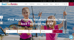 Desktop Screenshot of beachtimerentals.com